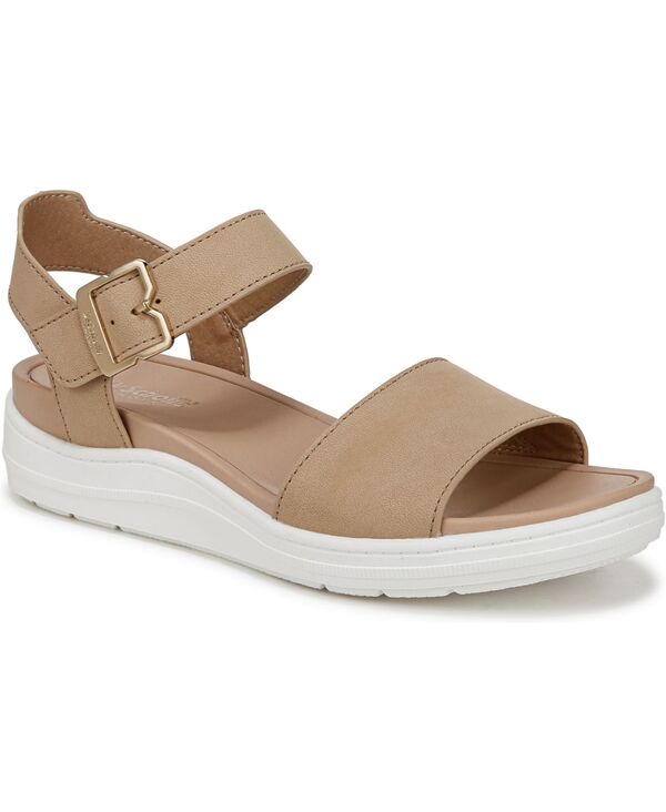 【送料無料】 ドクター・ショール レディース サンダル シューズ Women\'s Time Off Sky Sport Wedge Sandals Cuban Sand Faux Leather｜ReVida 店