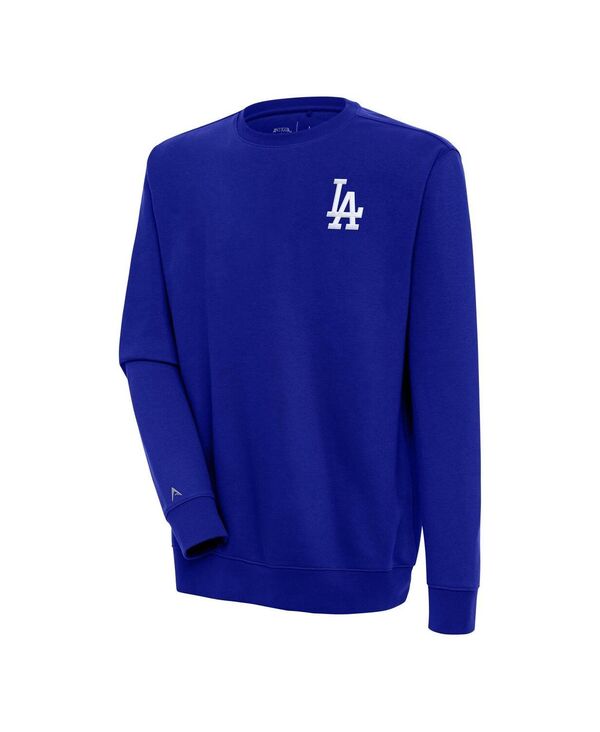 【貨物輸送無料】 アンティグア メンズ パーカー・スウェット アウター Men\u0027s Royal Los Angeles Dodgers Victory Pullover Sweatshirt Royal
