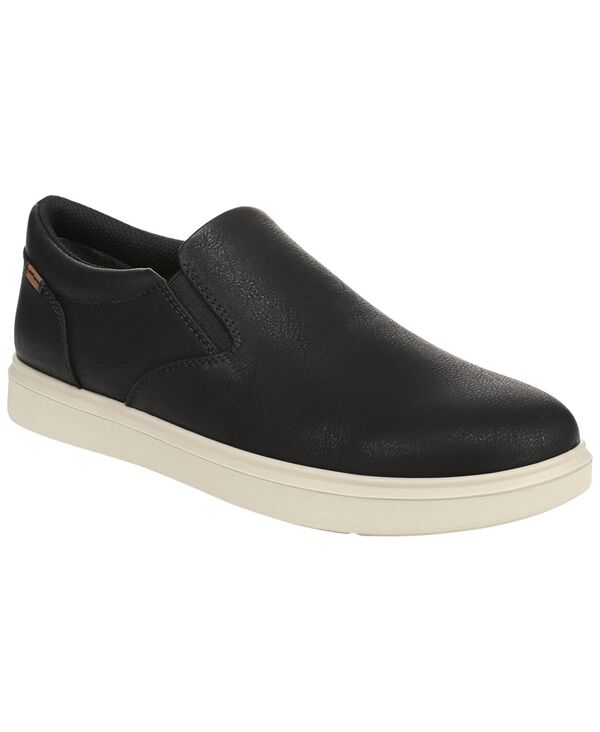【送料無料】 ドクター・ショール メンズ スリッポン・ローファー シューズ Men's City Cloud Slip-On Shoes Black Faux Leather