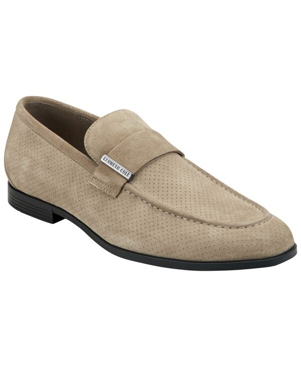 【送料無料】 ケネスコール メンズ スリッポン・ローファー シューズ Men's Sylvan Slip-On Loafers Beige Suede｜ReVida 店
