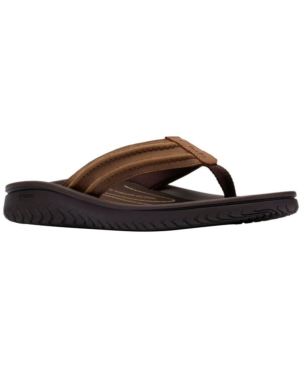 【送料無料】 クラークス メンズ スリッポン・ローファー シューズ Men's Wesley Surf Slip-On Sandals Brown Leather