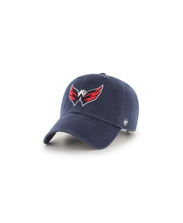 【送料無料】 47ブランド レディース 帽子 アクセサリー Washington Capitals CLEAN UP Cap Navy