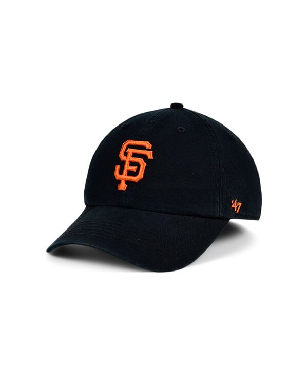 【送料無料】 47ブランド レディース 帽子 アクセサリー San Francisco Giants Classic On-field Replica Franchise Cap Black