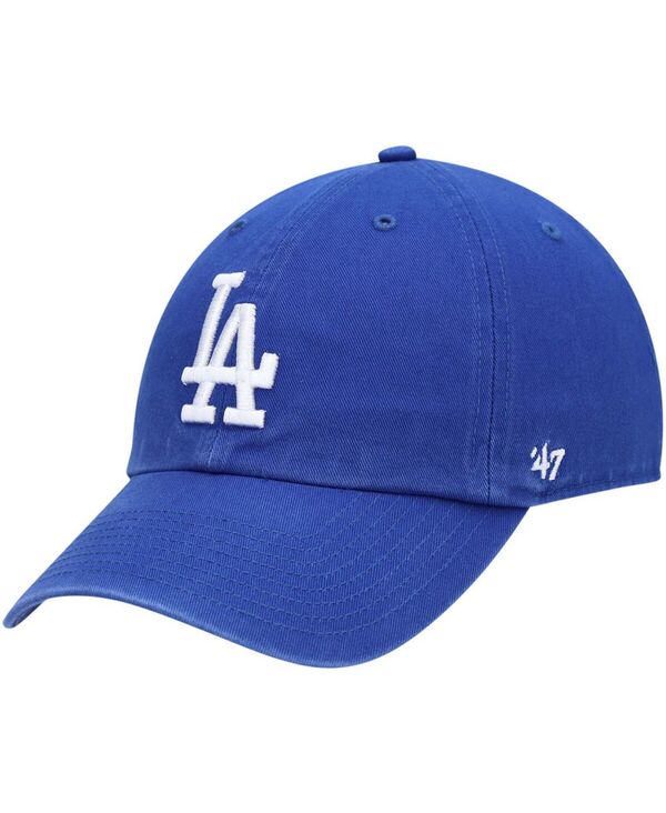 【送料無料】 ファナティクス レディース 帽子 アクセサリー '47 Brand Los Angeles Dodgers Clean Up Adjustable Cap Royal