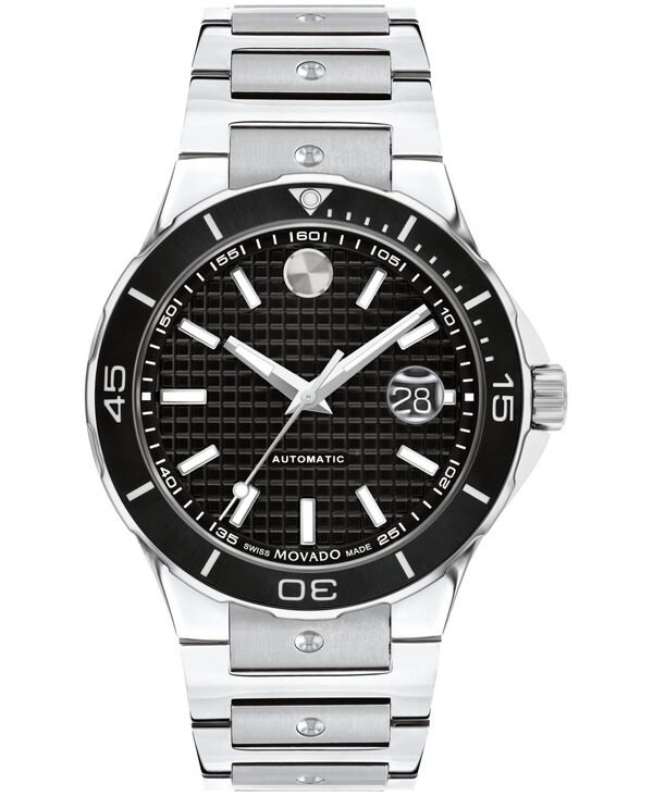 【送料無料】 モバド メンズ 腕時計 アクセサリー Men's S.E. Diver Swiss Automatic Stainless Steel Watch 43mm Silver-tone 678,800円