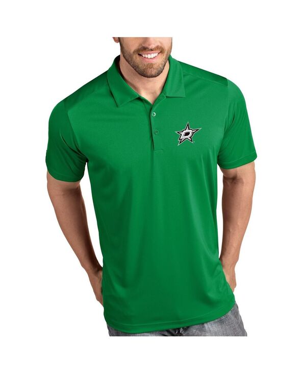【送料無料】 アンティグア メンズ ポロシャツ トップス Men's Green Dallas Stars Tribute Polo Shirt Green