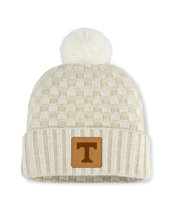 【送料無料】 ファナティクス メンズ 帽子 アクセサリー Men's Natural Tennessee Volunteers Blaze Pom Knit Hat Natural