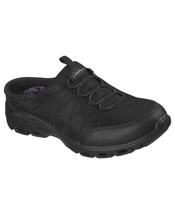 【貨物輸送無料】 スケッチャーズ レディース スニーカー シューズ Women\u0027s Work Relaxed Fit: Glide-Step Comfort Casual Sneakers from Finish Line Black
