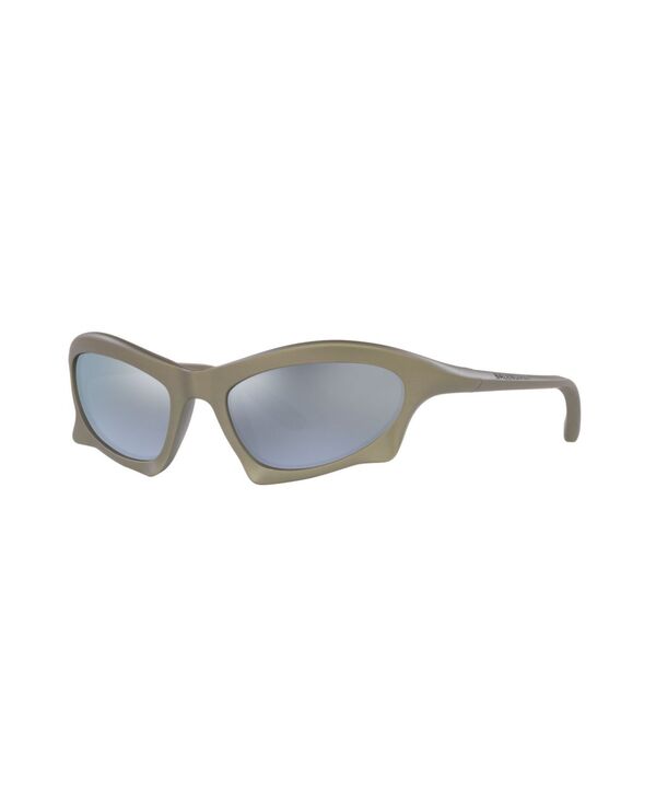 【送料無料】 バレンシアガ メンズ サングラス・アイウェア アクセサリー Men's Sunglasses BB0229S 6E000267 Shiny Silver