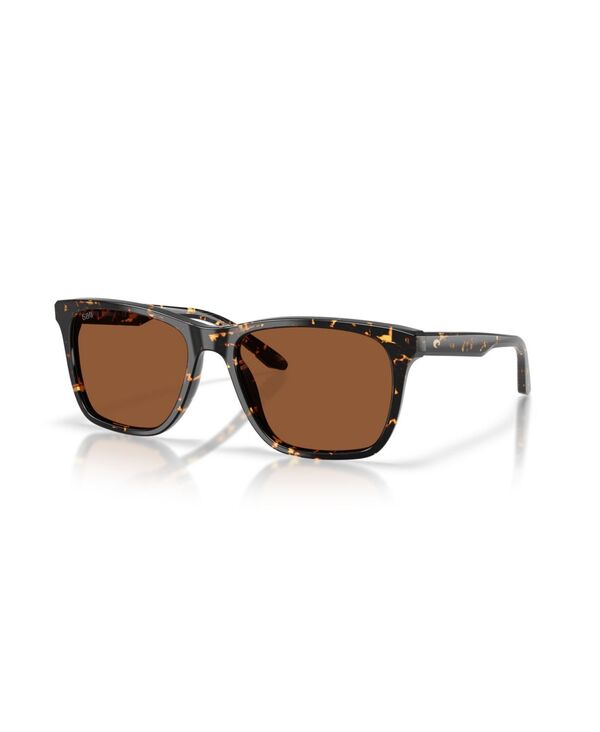 【貨物輸送無料】 コスタデルマール メンズ サングラス・アイウェア 佩び物 Men\u0027s Gravels Polarized Sunglasses 6S2019 Tortoise