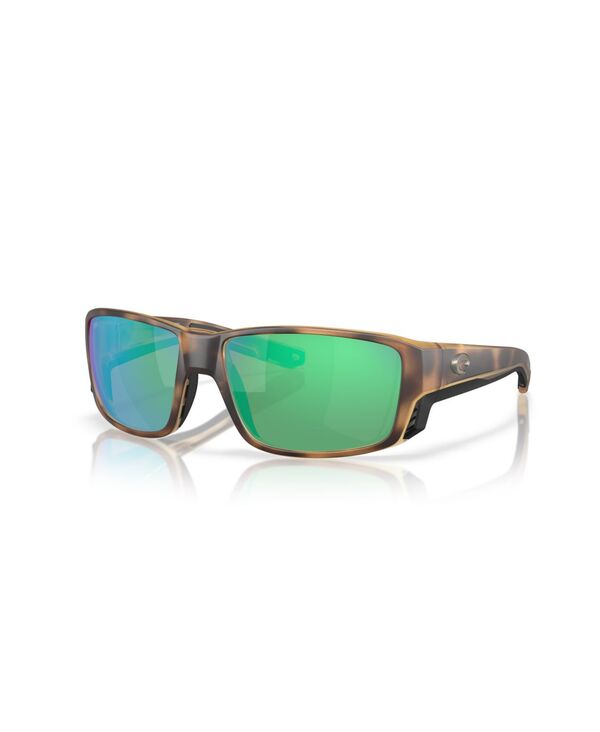 【貨物輸送無料】 コスタデルマール メンズ サングラス・アイウェア 佩び物 Men\u0027s Tuna Alley PRO Polarized Sunglasses 6S9105 Matte Tortoise
