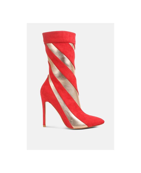 【送料無料】 ロンドンラグ レディース ブーツ・レインブーツ シューズ whistles straps stilettos boots Red 26,520円