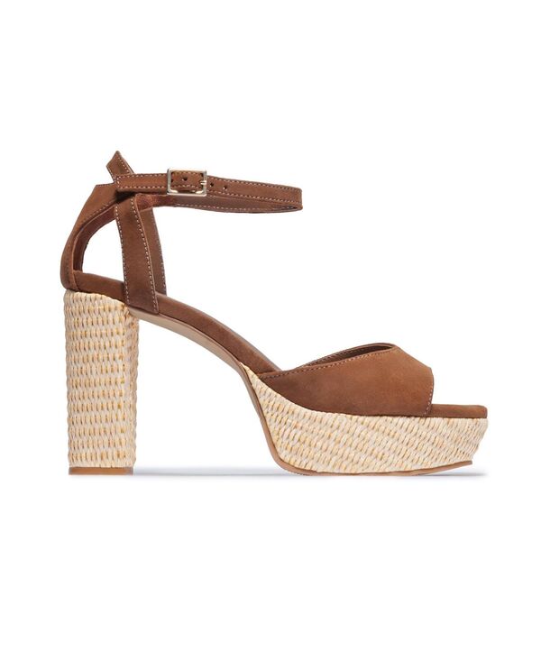 【送料無料】 ベルナード レディース サンダル シューズ Valeria Platform Sandal Almond