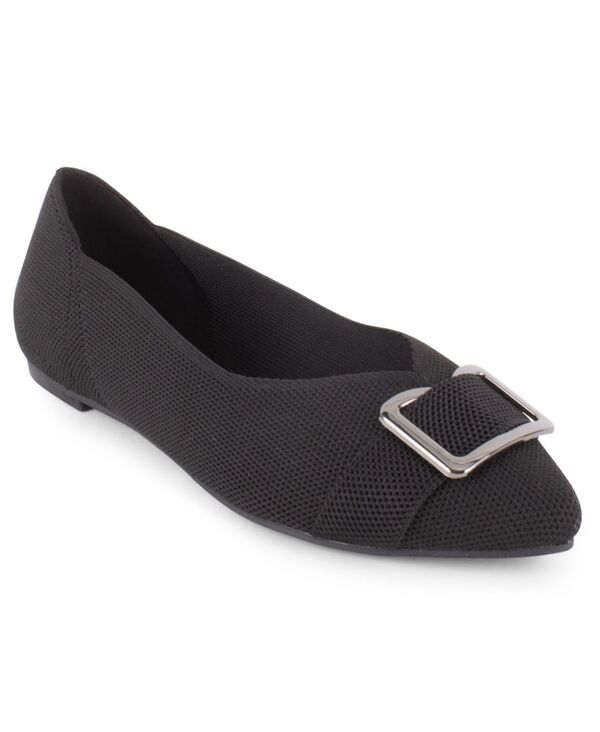 【送料無料】 タハリ レディース スリッポン・ローファー シューズ Women Lucerne Slip-On Ballet Flats Black