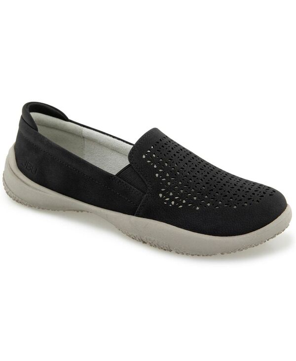 【送料無料】 ジャイビーユー レディース スリッポン・ローファー シューズ Women's Fabian Casual Slip-On Sneakers Black