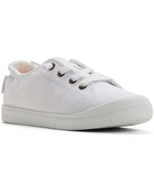【送料無料】 ロキシー レディース スニーカー シューズ Women's Bayshore Plus Lace-Up Sneakers White