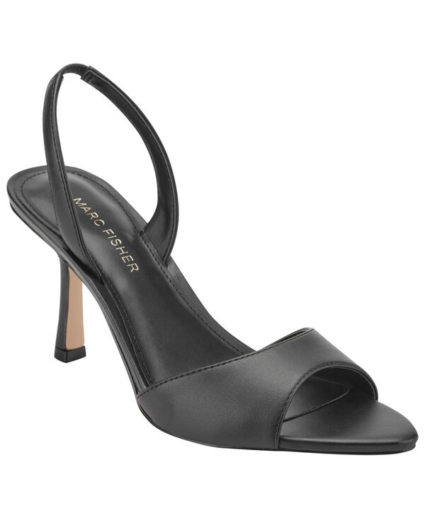 【貨物輸送無料】 マークフィッシャー レディース スリッポン・ローファー シューズ Women\u0027s Nylas Slingback Slip-On Dress Sandals Black