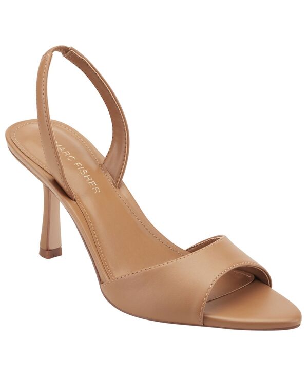 【送料無料】 マークフィッシャー レディース スリッポン・ローファー シューズ Women's Nylas Slingback Slip-On Dress Sandals Medium Natural
