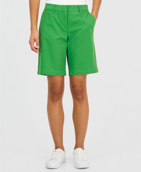 【送料無料】 ナウティカ レディース ハーフパンツ・ショーツ ボトムス Jeans Women's Riviera Solid Shorts New Leaf
