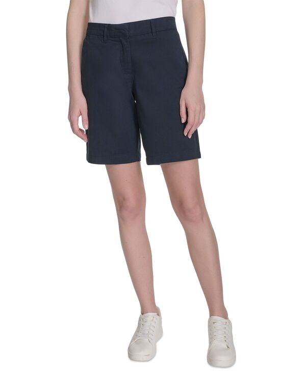 【送料無料】 ナウティカ レディース ハーフパンツ・ショーツ ボトムス Jeans Women's Riviera Solid Shorts Night Sky|ReVida 店