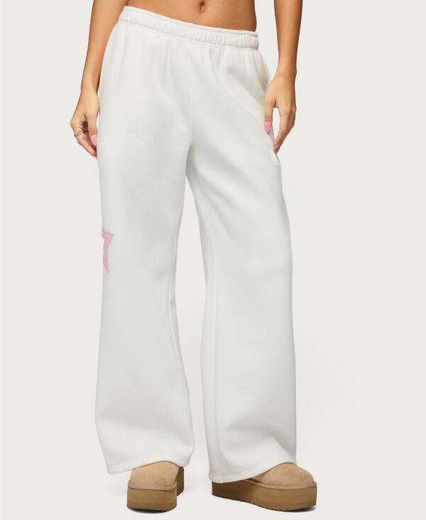 【送料無料】 アディクテッド レディース カジュアルパンツ ボトムス Women's Starly Straight Leg Sweatpants White