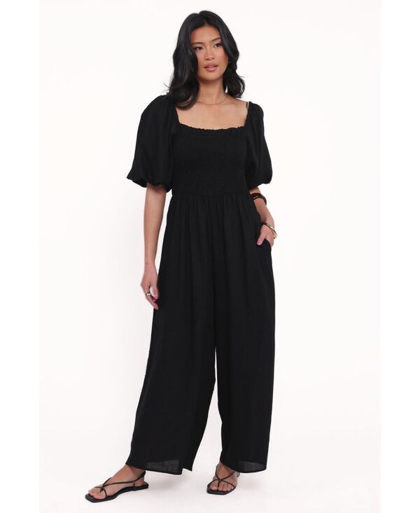 【送料無料】 Petal and Pup レディース ジャンプスーツ トップス Women's Ebony Jumpsuit Black 14,386円