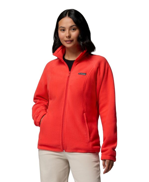 【送料無料】 コロンビア レディース ジャケット・ブルゾン アウター Women's Benton Springs Fleece Jacket Poppy Red|ReVida 店