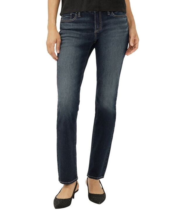 【送料無料】 シルバー ジーンズ レディース デニムパンツ ボトムス Women's Elyse Mid Rise Comfort Fit Straight Jeans Rosemead