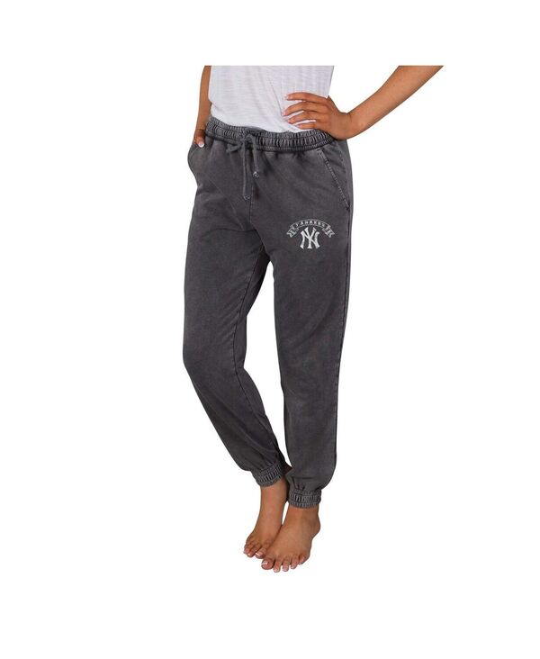 【送料無料】 コンセプツ スポーツ レディース カジュアルパンツ ボトムス Women's Charcoal New York Yankees Mist French Terry Jogger Pants Charcoal