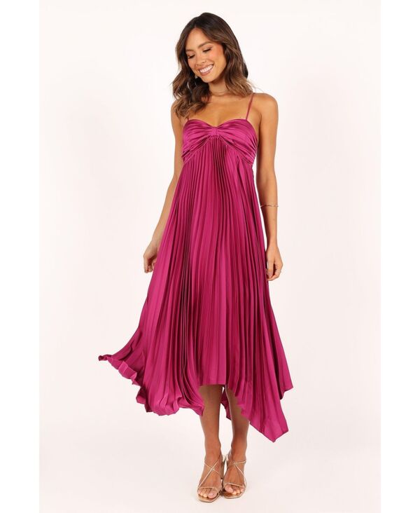 【送料無料】 Petal and Pup レディース ワンピース トップス Women's Vikki Dress Magenta｜ReVida 店