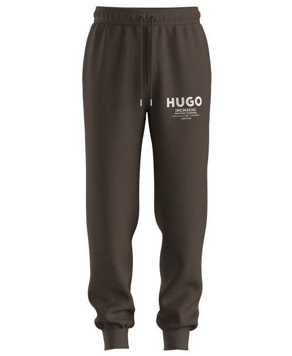【送料無料】 ヒューゴボス メンズ カジュアルパンツ ボトムス Men's Nevez Drawstring Pants Dark Brown