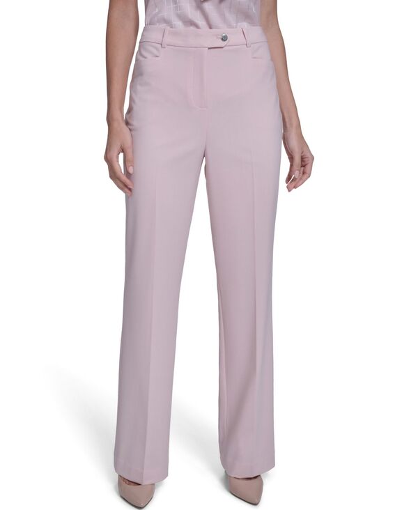 【送料無料】 カルバンクライン レディース カジュアルパンツ ボトムス Women's Modern Fit Straight Pants Petal 20,931円