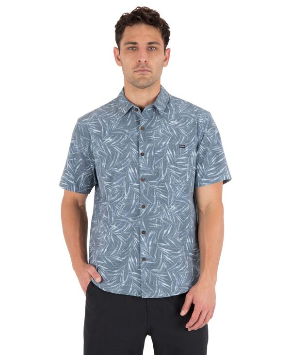 【送料無料】 ハーレー メンズ シャツ トップス Men's Classic-Fit Button Down Collar Shirt Bright Blue
