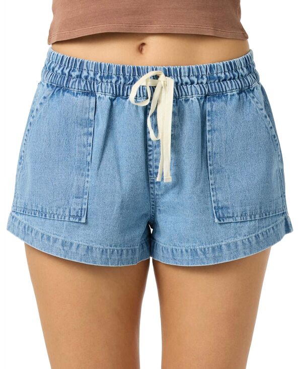 【送料無料】 オニール レディース ハーフパンツ・ショーツ ボトムス Women's Sevie Pull-On Denim Shorts Drifter