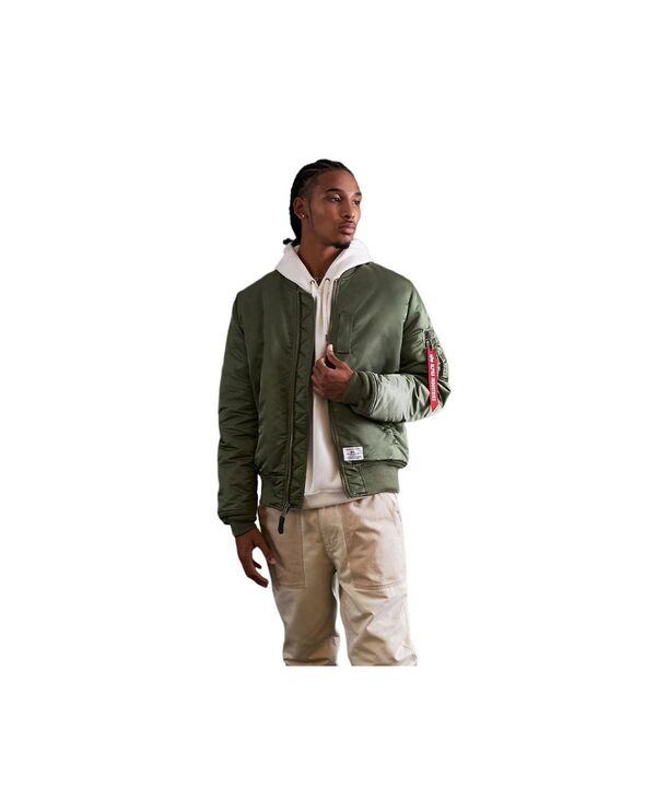 【送料無料】 アルファインダストリーズ メンズ ジャケット・ブルゾン アウター Big & Tall Men Ma-1 Mod Flight Jacket Sage 37,570円