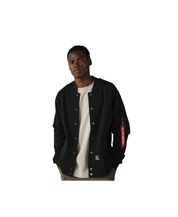 【送料無料】 アルファインダストリーズ メンズ ジャケット・ブルゾン アウター Men's Ma-1 Fleece Jacket Black
