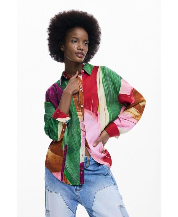 【送料無料】 デジグアル レディース シャツ トップス Women's Printed shirt Multi｜ReVida 店