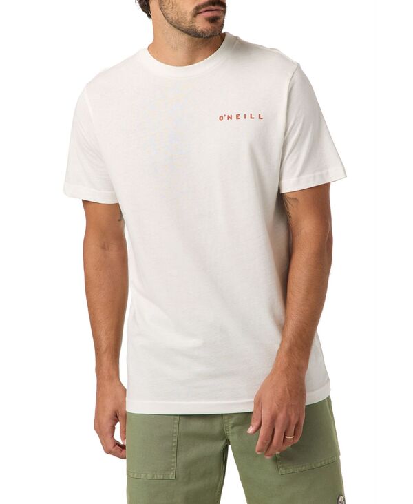 【送料無料】 オニール メンズ Tシャツ トップス Men's Skulliosis Short-Sleeve T-Shirt Tofu