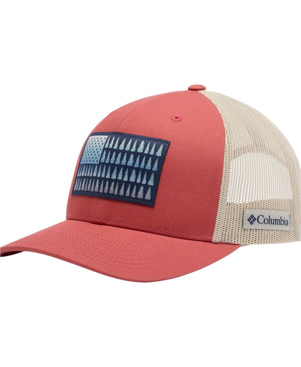 【送料無料】 コロンビア メンズ 帽子 アクセサリー Men's Tree Flag Mesh Snapback Hat Washed Red 8,954円
