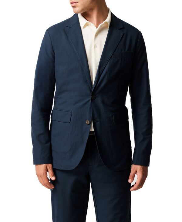 【送料無料】 ロッドアンドグン メンズ ジャケット・ブルゾン ブレザー アウター Men's Gunn Blazer Jacket Navy｜ReVida 店