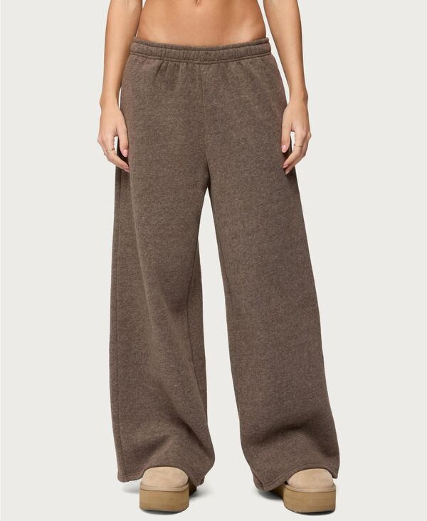 【送料無料】 アディクテッド レディース カジュアルパンツ ボトムス Women's Laulie Straight Leg Sweatpants Brown|ReVida 店