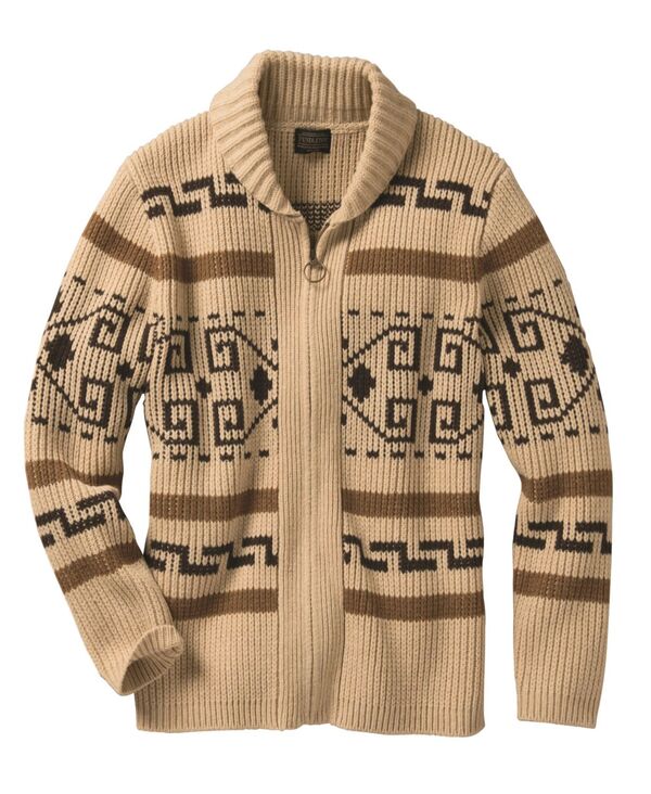 【送料無料】 ペンドルトン メンズ ニット・セーター アウター Men's "The Dude" Original Westerly Cardigan Tan/brown|ReVida 店