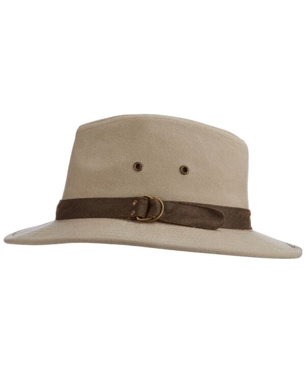 【送料無料】 スカラ メンズ 帽子 アクセサリー Men's Canvas Safari Hat Khaki