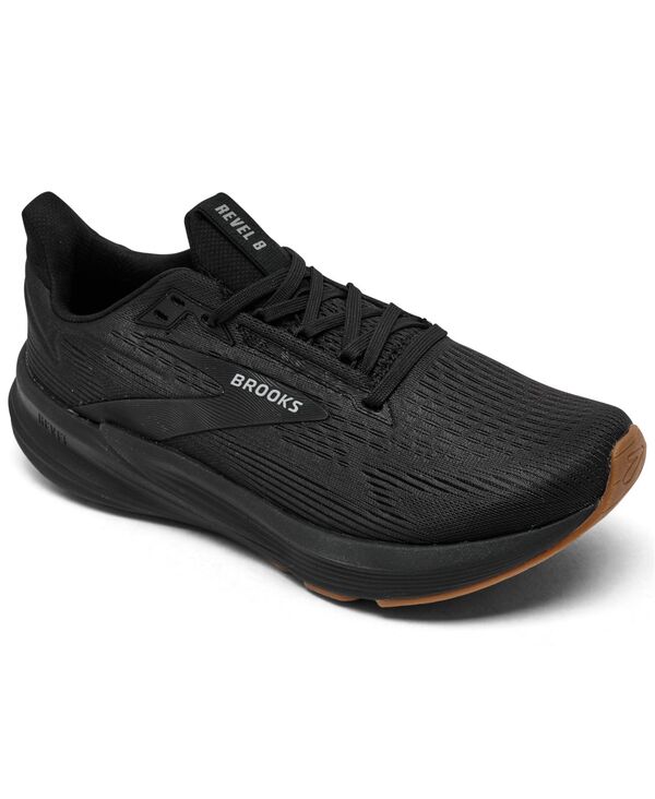 【送料無料】 ブルックス レディース スニーカー シューズ Women Revel 8 Running Sneakers from Finish Line Black