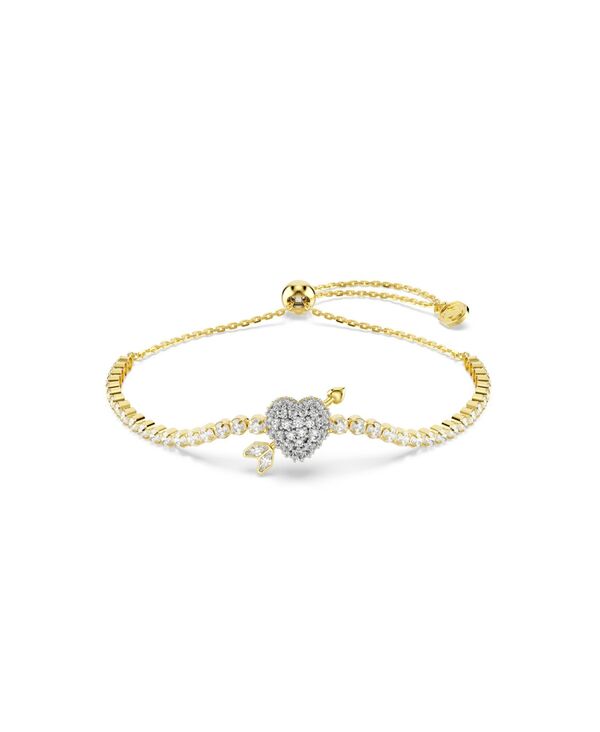 【送料無料】 スワロフスキー レディース ブレスレット・バングル・アンクレット アクセサリー Gold-Tone Plated Idyllia Bracelet Gold｜ReVida 店