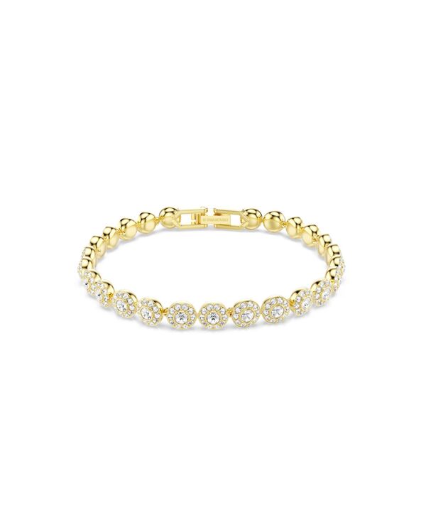 【送料無料】 スワロフスキー レディース ブレスレット・バングル・アンクレット アクセサリー Una Angelic Gold-Tone Plated Link Bracelet Gold