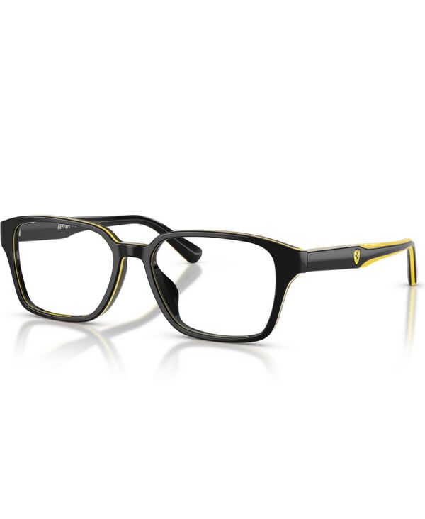 【貨物輸送無料】 スクーデリア フェラーリ レディース サングラス・アイウェア 佩び物 Unisex Pillow Eyeglasses FZ8029D Black Yellow