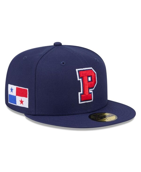 【送料無料】 ニューエラ メンズ 帽子 アクセサリー Men's Navy Panama Baseball 2026 World Baseball Classic 59FIFTY Fitted Hat Navy
