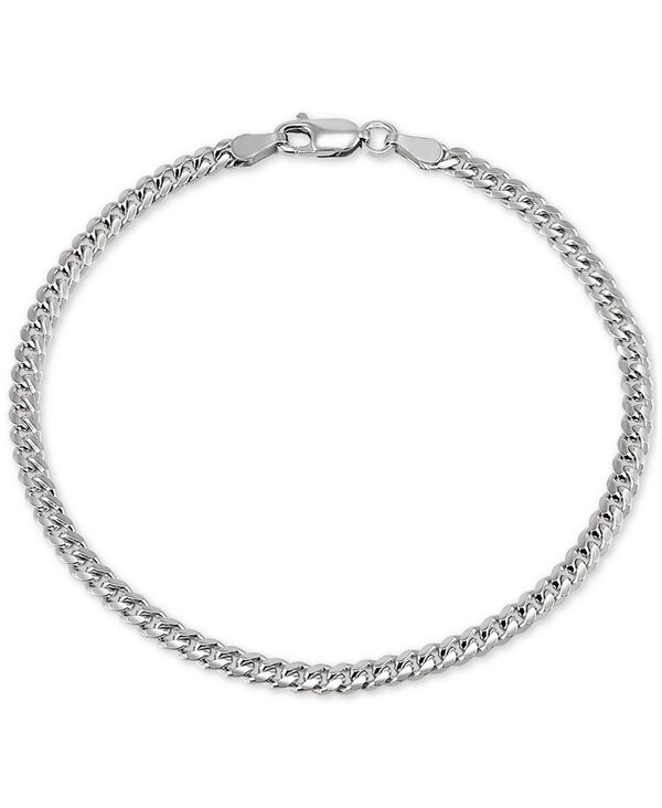 【送料無料】 ジャーニ ベルニーニ レディース ブレスレット・バングル・アンクレット アクセサリー Cuban Link Bracelet in Sterling Silver Silver 19,156円