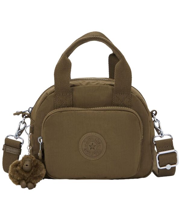 【送料無料】 キプリング レディース ショルダーバッグ バッグ Women's Defea Mini Crossbody Bag Smooth Khaki